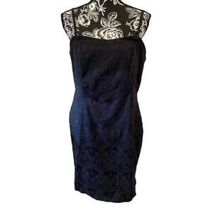 Nicole By Nicole Miller Floral Dress Formal Party Cocktail Career